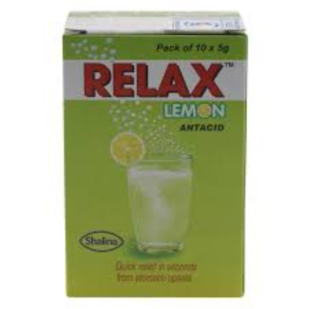 RELAX LEMON SACHETS 10X5G